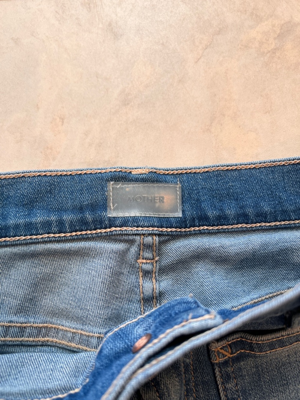 MOTHER The Patch Slacker Flare Jeans - Picture 3 of 10